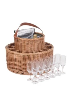 MDE33C Tweed Chilled Wicker Garden Party Basket -MOUTAIN WAREHOUSE mde33c 001 tweedchilledwickergardenpartybasket20240820033613 4