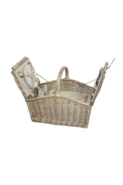 ME702D Wicker Double Lidded Picnic Basket -MOUTAIN WAREHOUSE me702d 001 wickerdoubleliddedpicnicbasket20230607033613 2