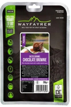 Salted Chocolate Caramel Brownie 300g Camping Food