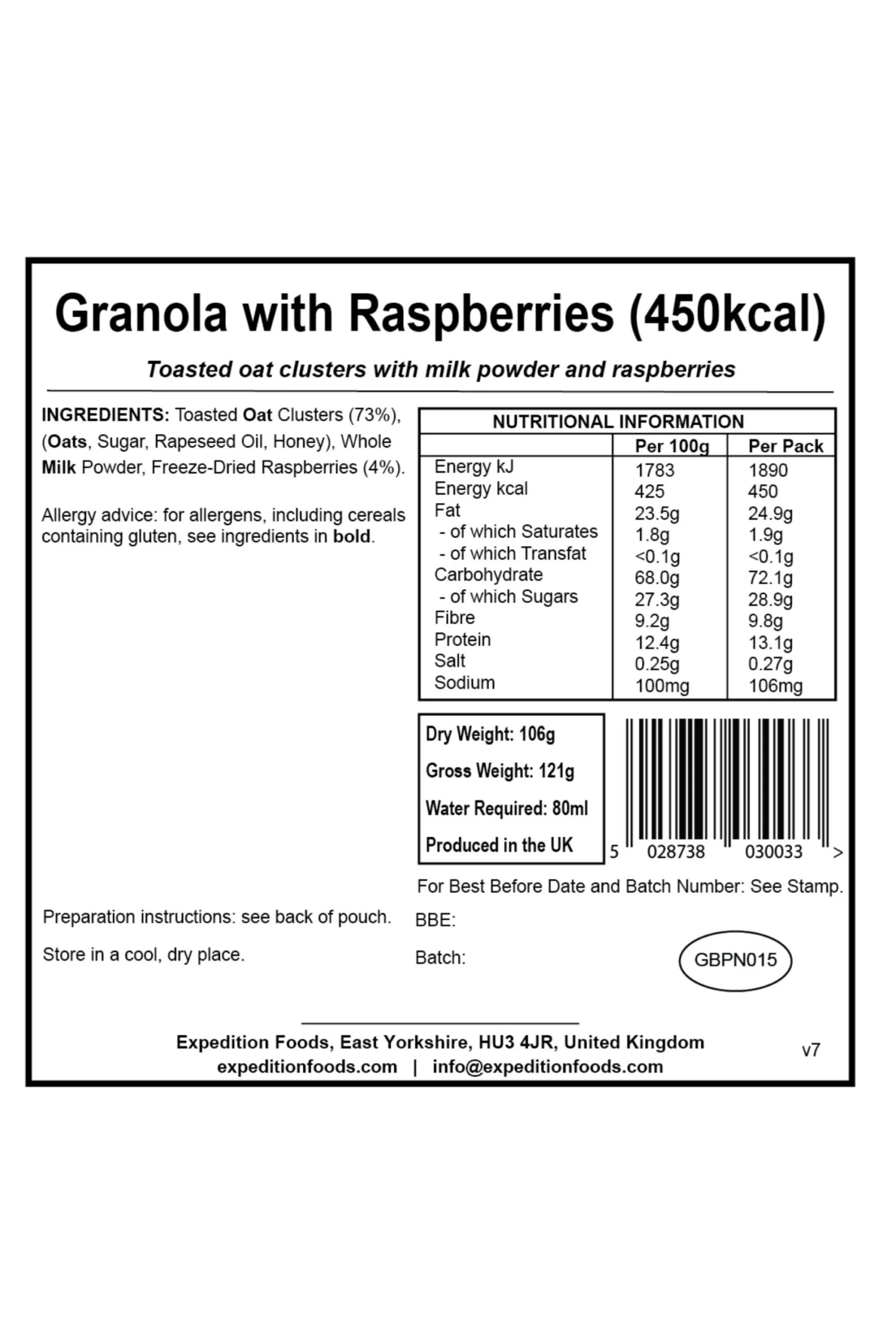 Camping Food - Granola With Raspberries Camping Food - Granola With Raspberries -MOUTAIN WAREHOUSE mf708a 001 campingfoodgranolawithraspberries20221223012115 3 scaled