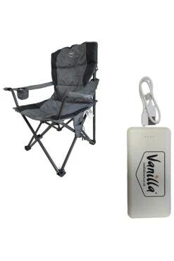 Stromboli Folding Outdoor Heated Camping Chair