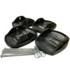 Heavy Duty Caravan Jack Pad Metal Pin 4-Pack