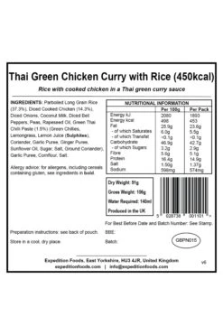Camping Food - Thai Green Chicken Curry With Rice -MOUTAIN WAREHOUSE mfbf4b 001 campingfoodthaigreenchickencurrywithrice20221223022116 3